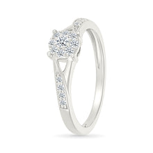 Ethereal Starburst Diamond Ring
