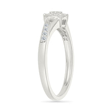 Ethereal Starburst Diamond Ring