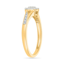 Ethereal Starburst Diamond Ring