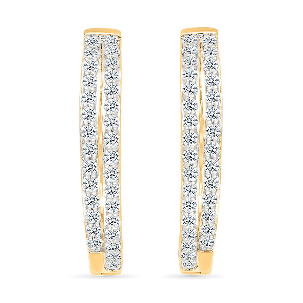 Dazzling Diamond Hoops & Huggie Earrings