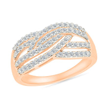 Dazzling Weave Diamond Ring