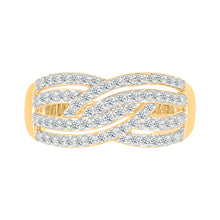 Dazzling Weave Diamond Ring