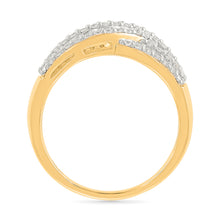 Dazzling Weave Diamond Ring