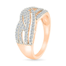 Dazzling Weave Diamond Ring