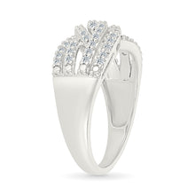 Dazzling Weave Diamond Ring
