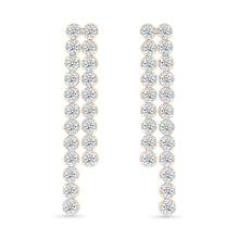 Shining Diamond Hanging Earrings