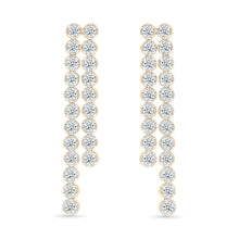 Shining Diamond Hanging Earrings