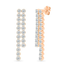 Shining Diamond Hanging Earrings