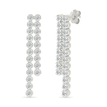 Shining Diamond Hanging Earrings