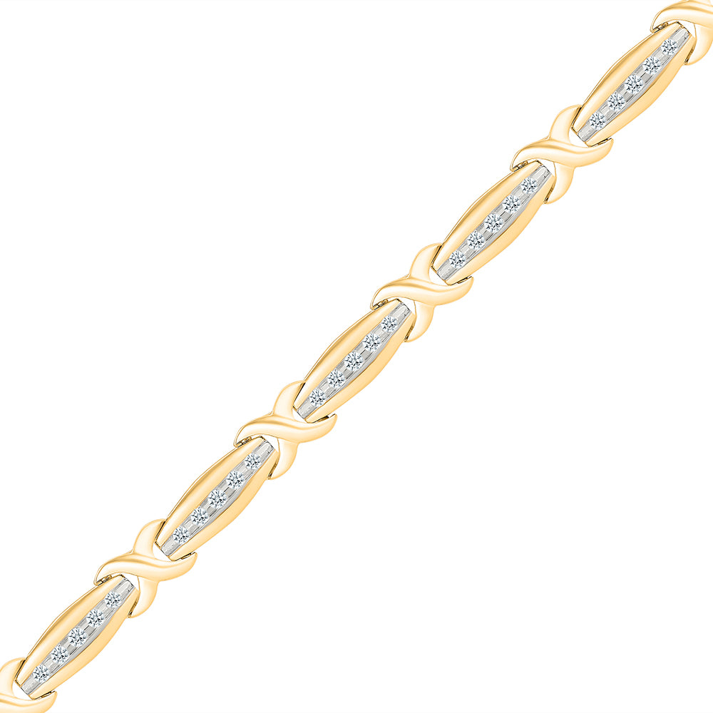 Enchanting Glamour Diamond Bracelet