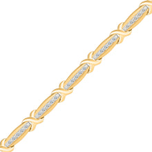 Classy Deco Diamond Bracelet