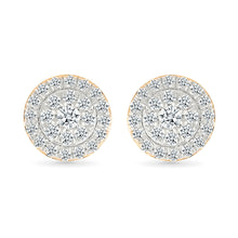 Bling Diamond Stud Earrings
