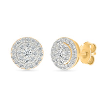 Bling Diamond Stud Earrings