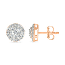 Bling Diamond Stud Earrings