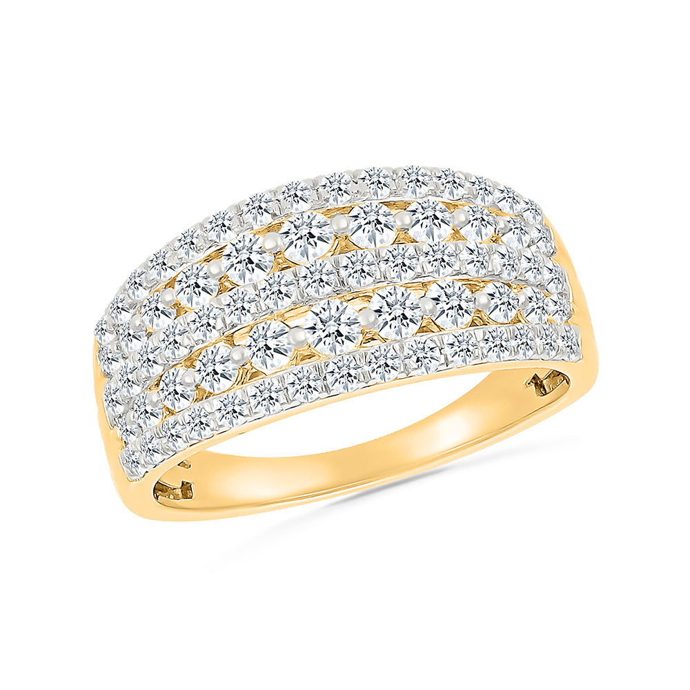 Glinting Diamond Ring