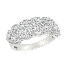 Celestial Swirl Diamond Ring