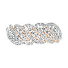 Celestial Swirl Diamond Ring