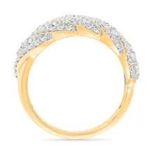 Celestial Swirl Diamond Ring