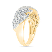 Celestial Swirl Diamond Ring