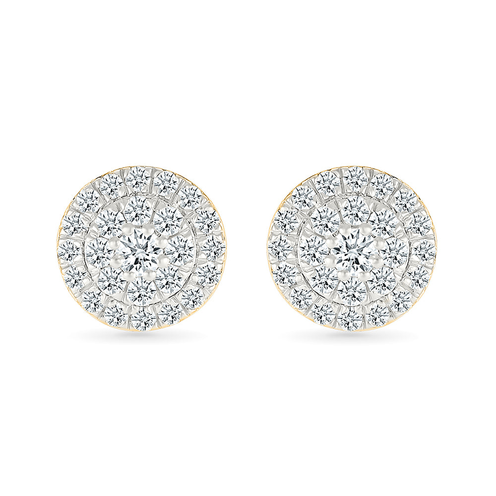 Madilyn Glint Diamond Stud Earrings