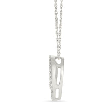 Orbiting Sparkle Diamond Halo Pendant