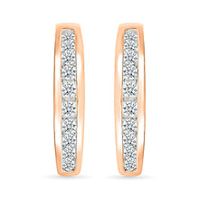 Sparkling Hoop Earrings