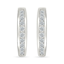 Sparkling Hoop Earrings
