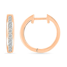 Sparkling Hoop Earrings