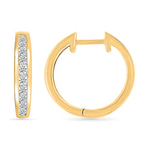 Sparkling Hoop Earrings