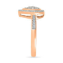 Timeless Pear Gold & Diamond Ring