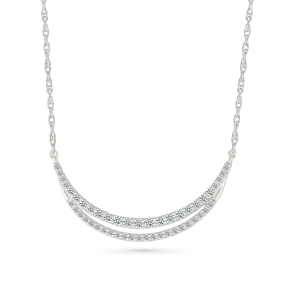 Enchanted Diamond Gold Necklace