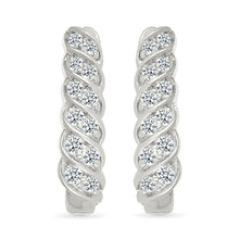 Simply Elegant Diamond Earrings