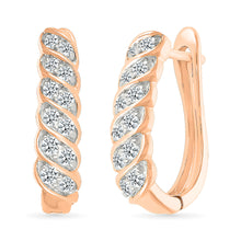 Simply Elegant Diamond Earrings