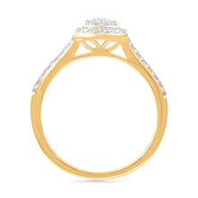 Artistic Sunshine Diamond Ring