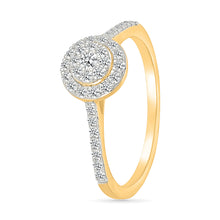 Artistic Sunshine Diamond Ring