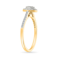 Artistic Sunshine Diamond Ring