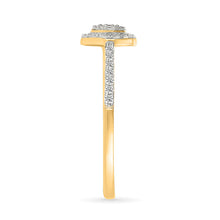 Artistic Sunshine Diamond Ring