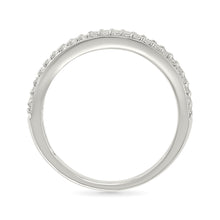 Shimmering Diamond Trio Ring