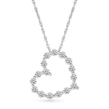 Classic Heart Diamond Pendant