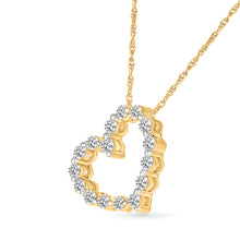 Classic Heart Diamond Pendant