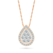 Drop Diamond Pendant