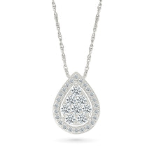 Drop Diamond Pendant