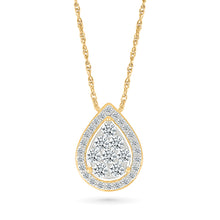 Drop Diamond Pendant