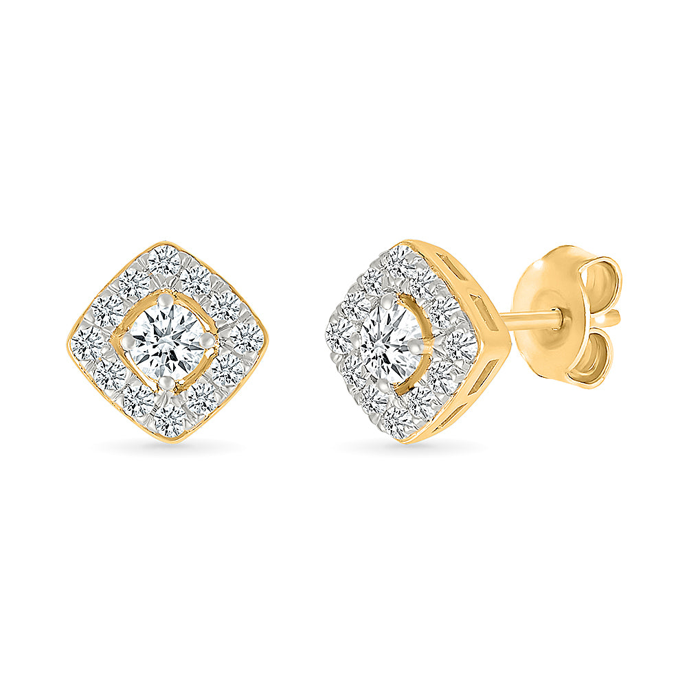 Abigail Diamond Stud Earrings