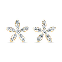 Grace Floral Diamond Earrings