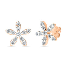 Grace Floral Diamond Earrings