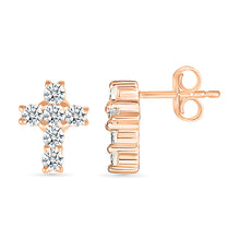 Cross Grace Diamond Earrings