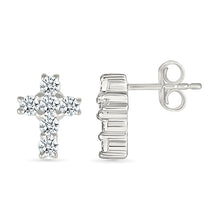Cross Grace Diamond Earrings