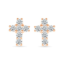 Cross Grace Diamond Earrings