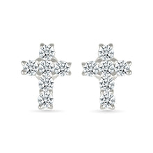 Cross Grace Diamond Earrings